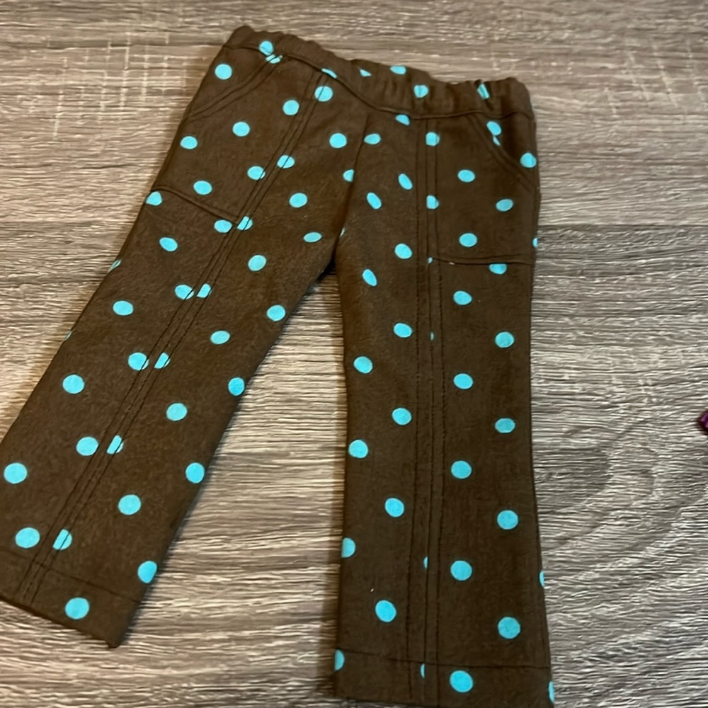 Handmade straight leg pants for 18”dolls.